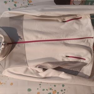 Columbia Women's White Jacket with Pink Accents